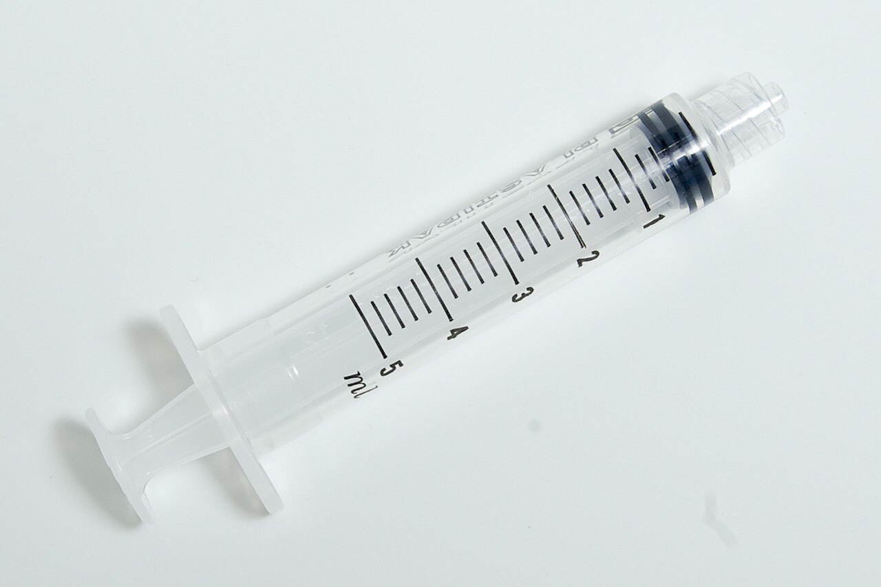 Seringues steriles 5 mL (100)